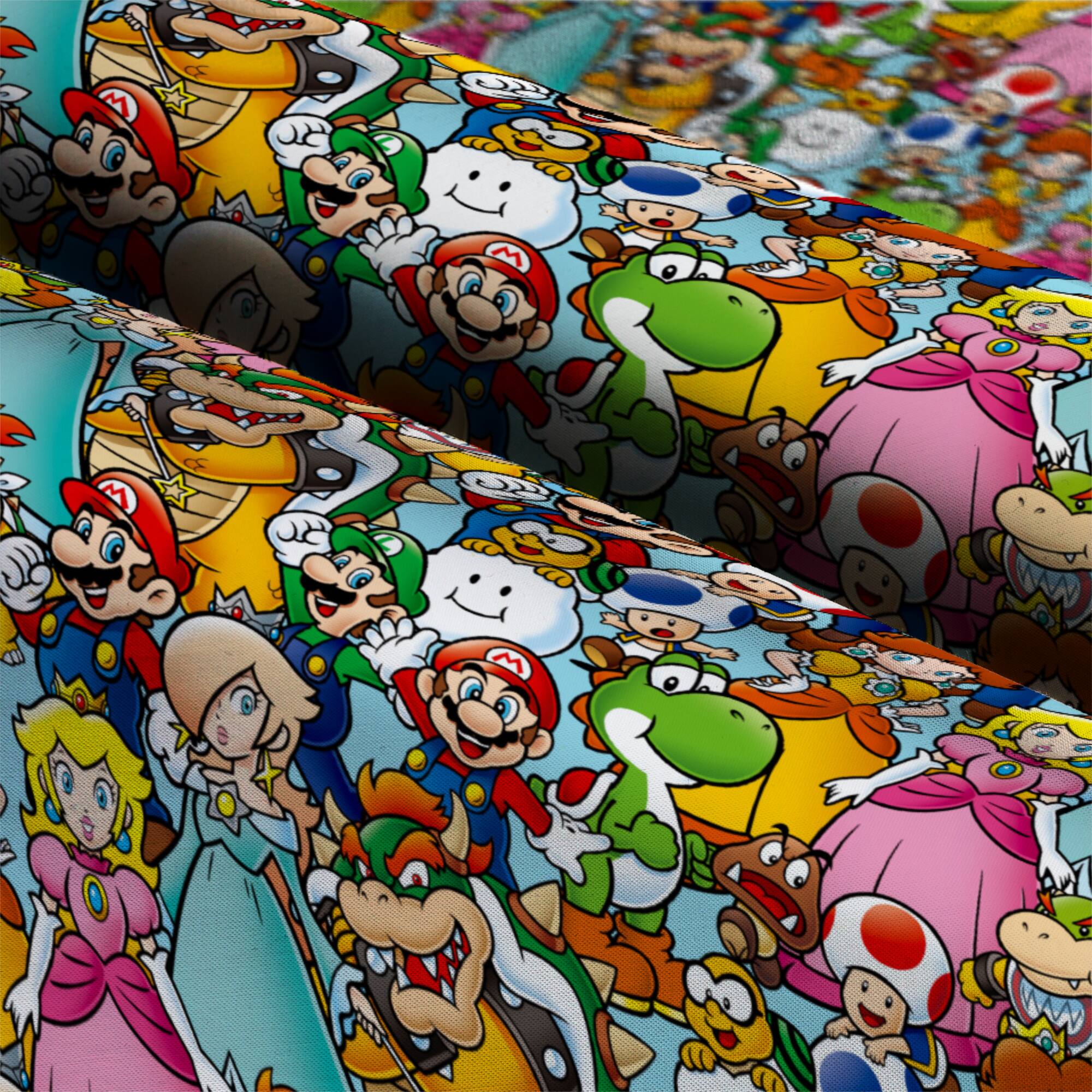 Nintendo® Packed Cotton Fabric